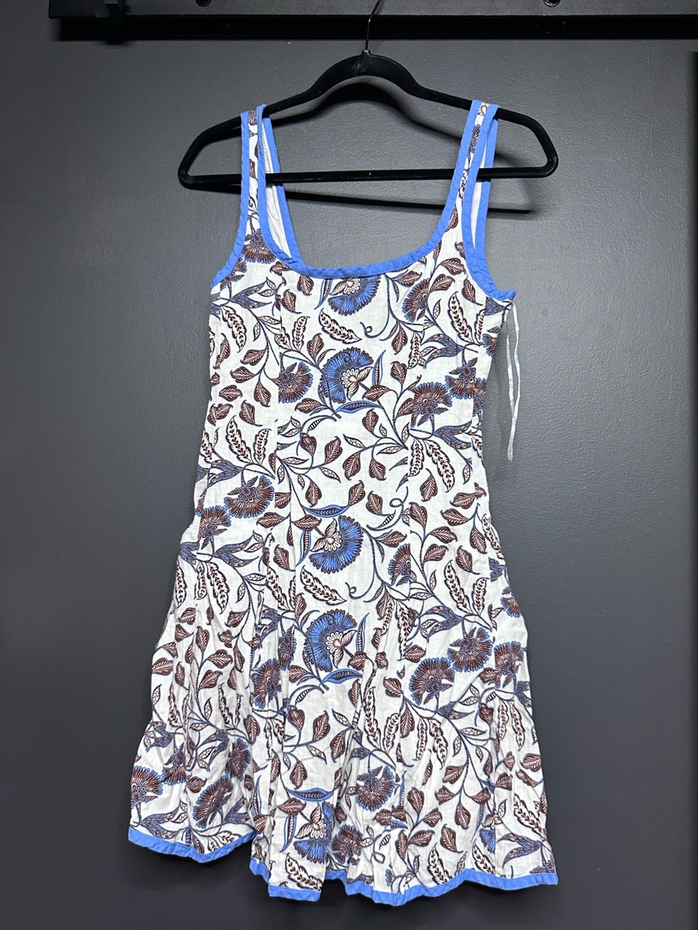 Rachel Zoe Linen Blend Floral Dress 4
